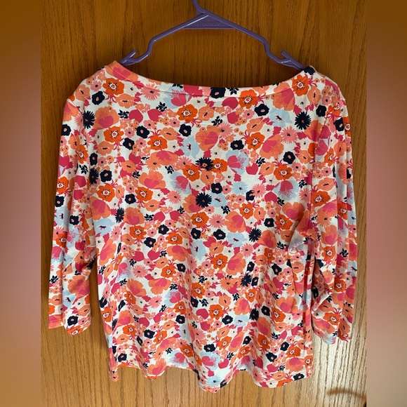 Charter Club Women’s 3/4 Sleeve Top - Size L - Picture 3 of 5